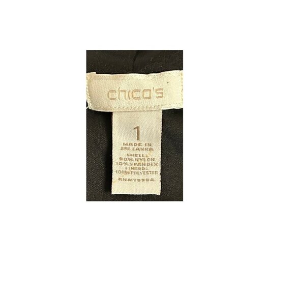 Chico's Maida Textured Maxi Dress Women's Size 8/10 - Picture 4 of 6